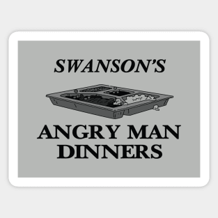 Swanson's Angry Man Dinners Sticker